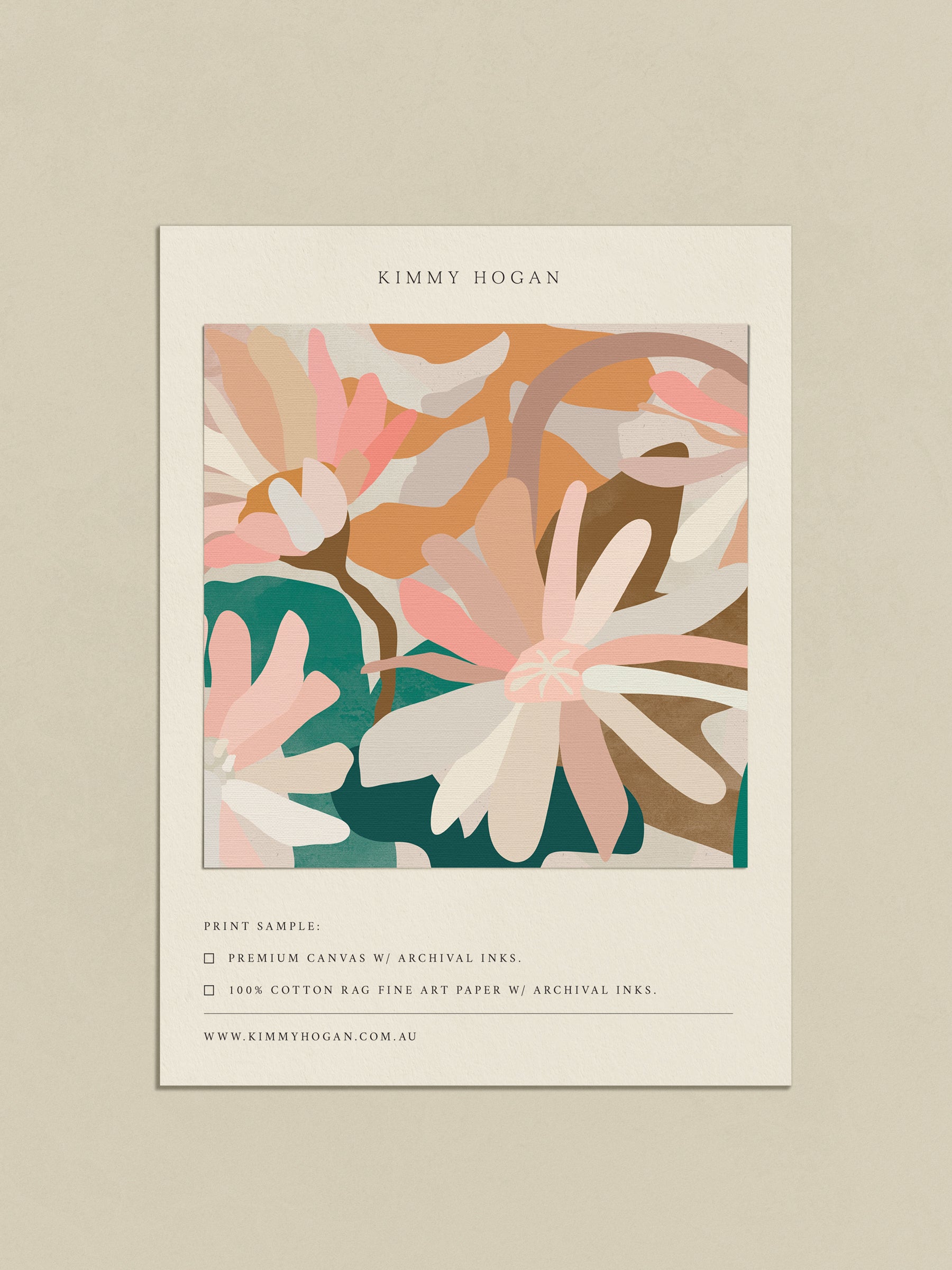 Artwork Sample: Flowerbed III.