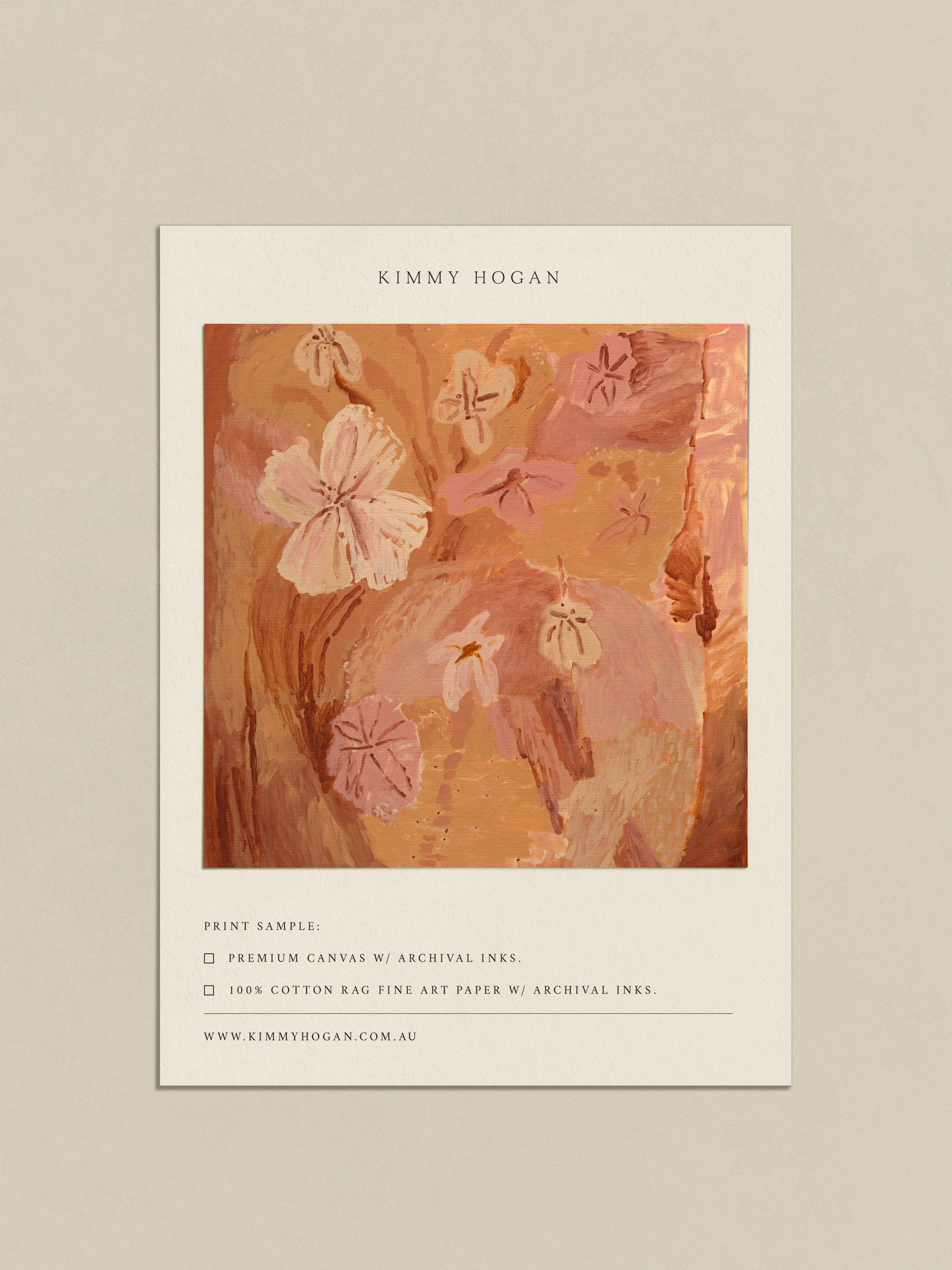 Artwork Sample: Gifts from Friends.