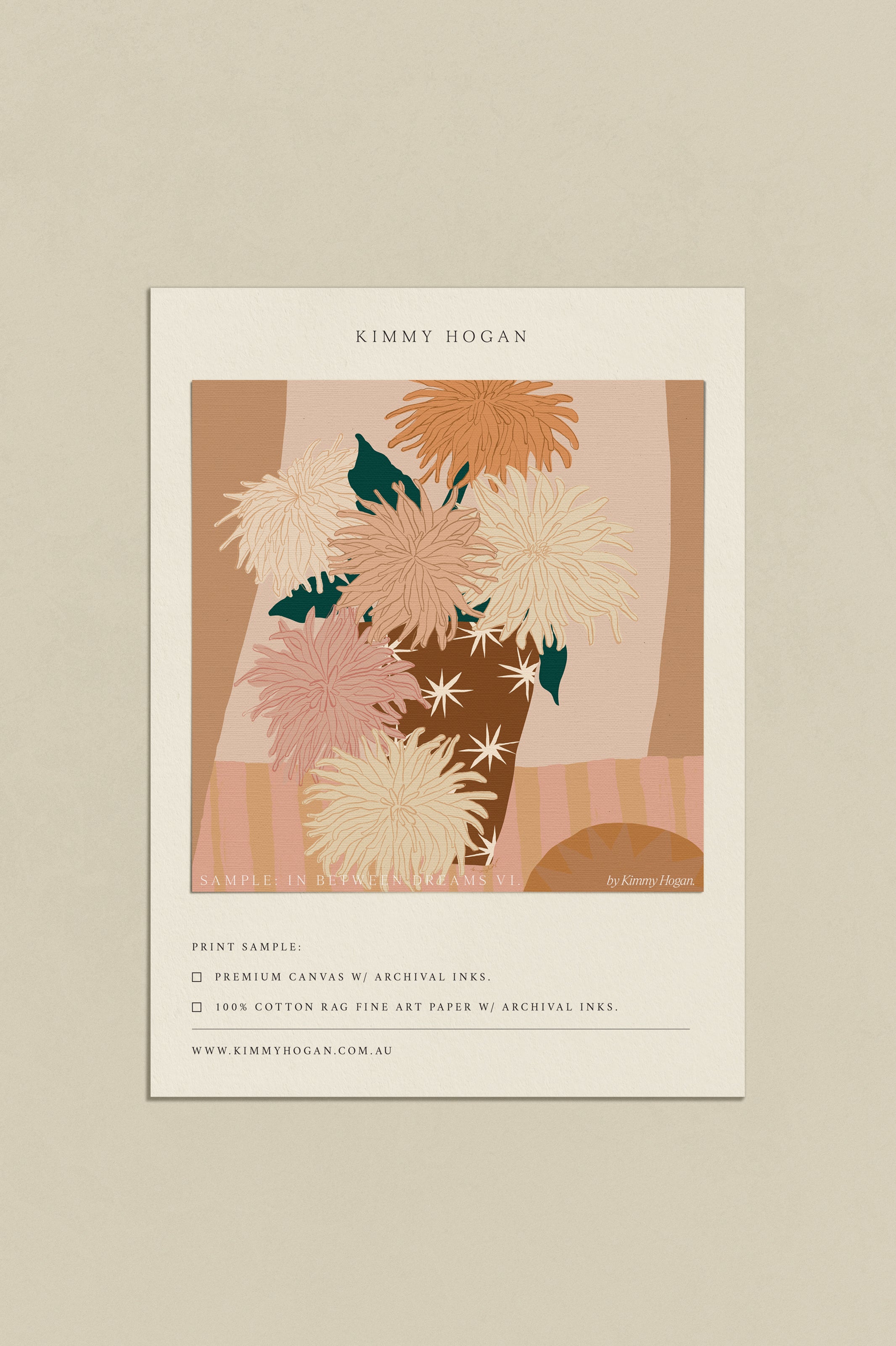 Artwork Sample: In Between Dreams VI