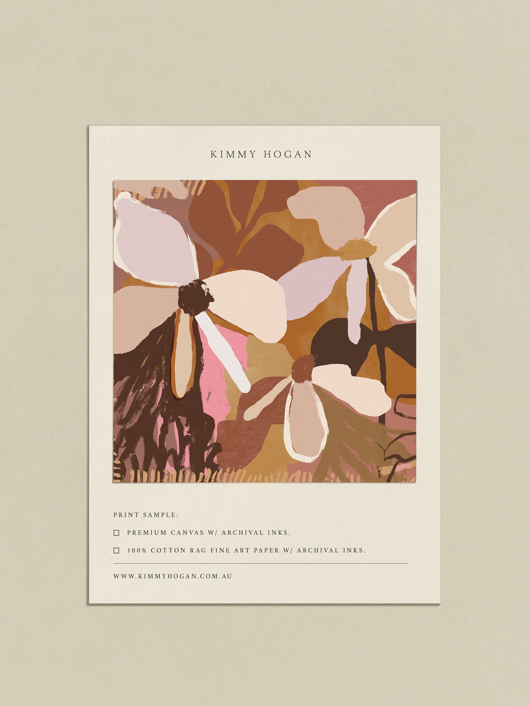 Artwork Sample: Paloma I.