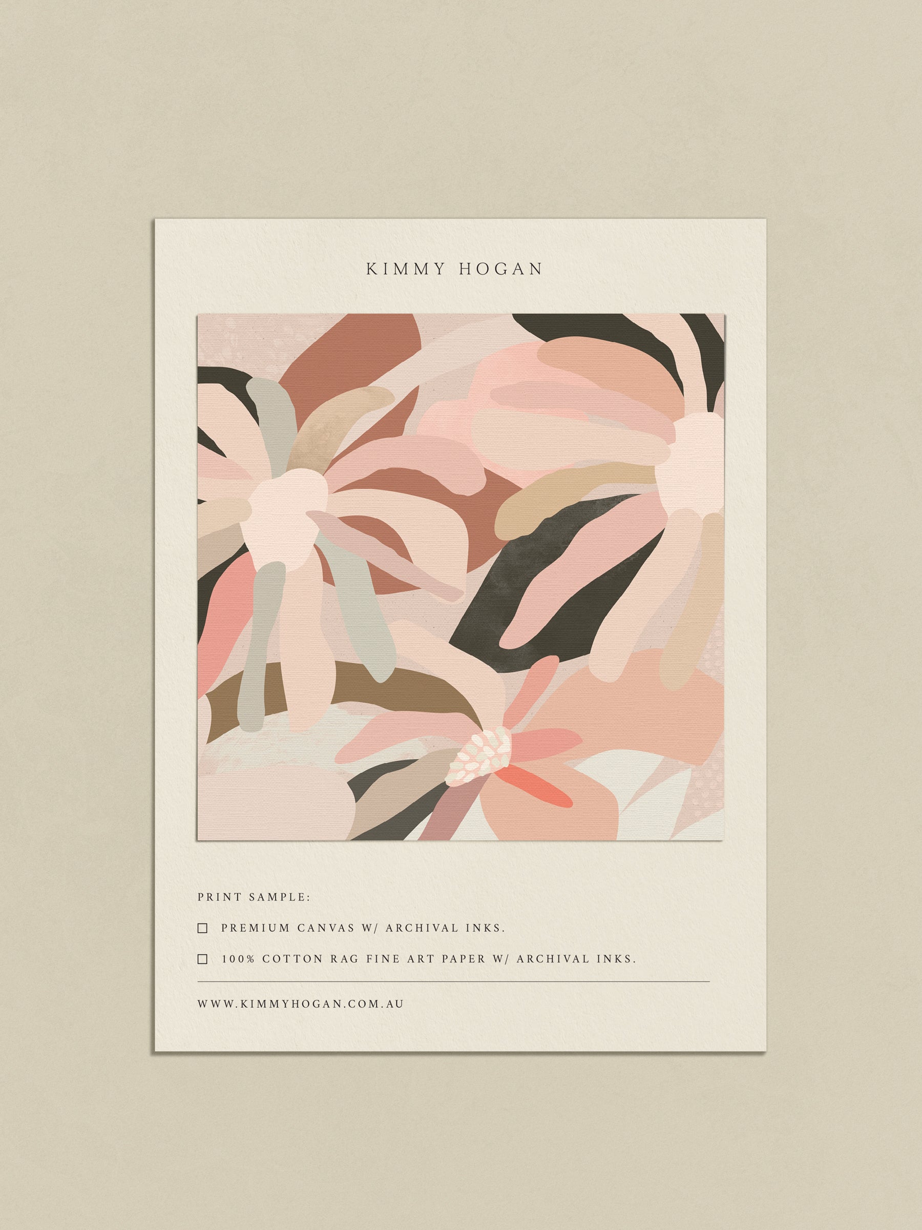 Artwork Sample: Petal I.