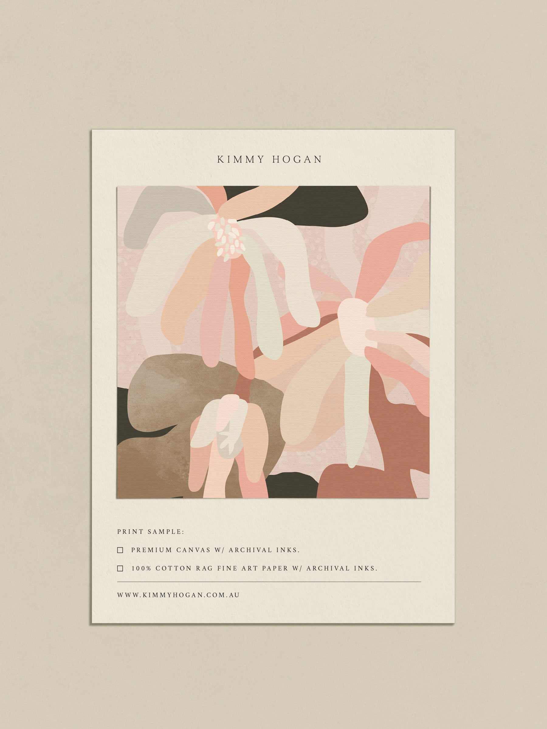 Artwork Sample: Petal II.