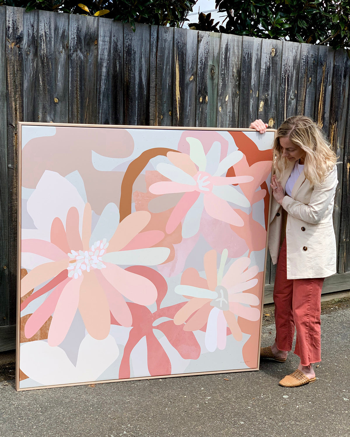 Kimmy Hogan Flowerbed I Square XL